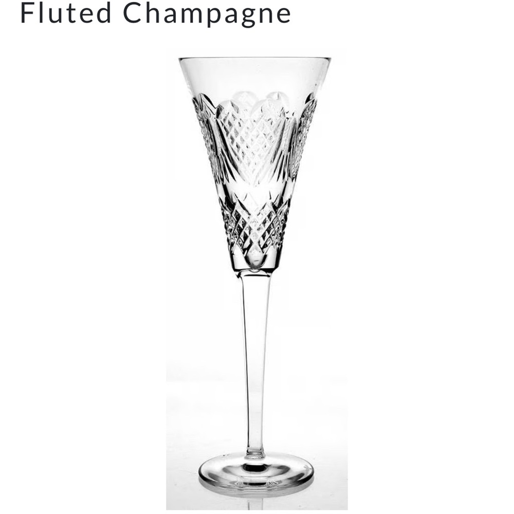 Waterford Celebration LOVE champagne flute set 2
